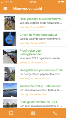 Nieuwsoverzicht in Cappie